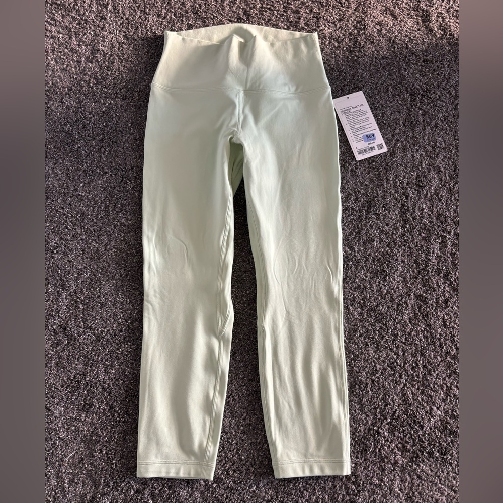lululemon athletica Light Green Leggings